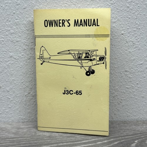 Piper cub j3c - j3c-65, airplane
