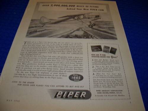1946 piper cub special - piper,