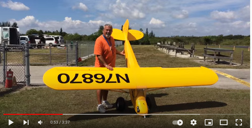 Scale piper cub 12ft - piper,