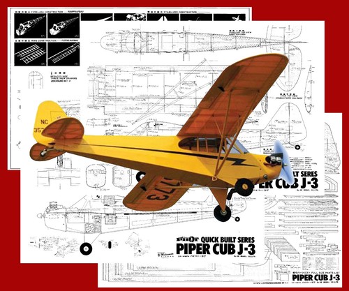 Pilot model airplane plans - airplane,