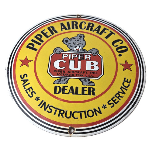 Vintage piper cub - cub, aircraft
