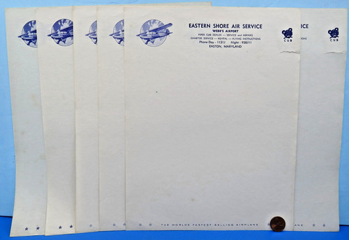 Letterhead 50s stationery lot - '50s,
