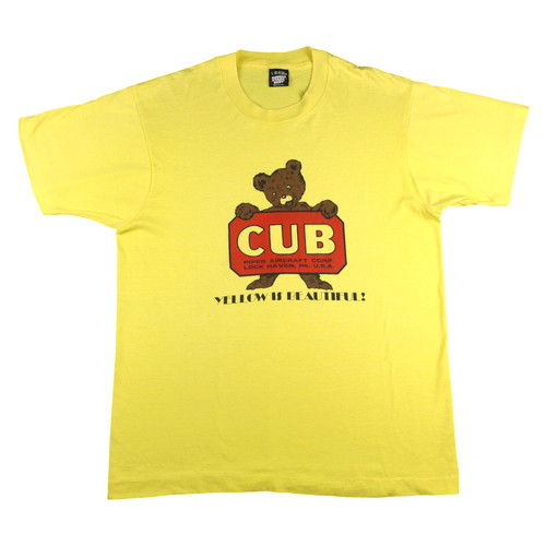 Vintage piper cub - shirt, l