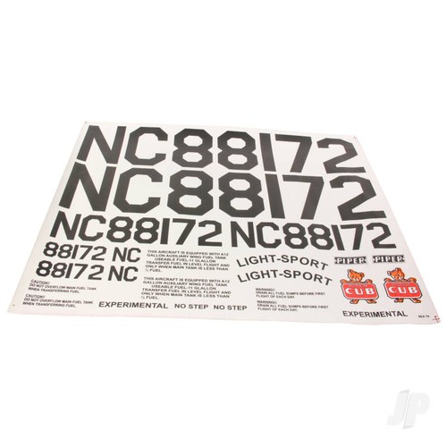 Seagull piper cub decal - seagull,