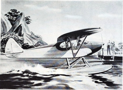Print piper cub aircraft - piper,